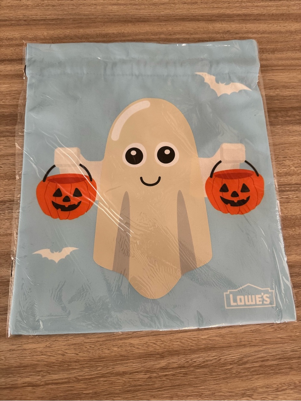 Lowe’s Blue Ghost Halloween Treat Bag